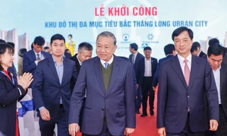 Tổng Bí thư Tô Lâm dự khởi công 'dự án chiến lược trong lộ trình tái cấu trúc không gian phát triển Thủ đô'