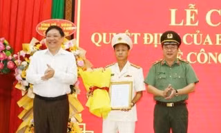 Đồng Tháp có tân Phó Giám đốc Công an tỉnh