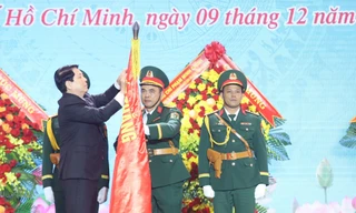 Chủ tịch nước Lương Cường trao danh hiệu Anh hùng Lực lượng vũ trang nhân dân tặng Quân khu 7 