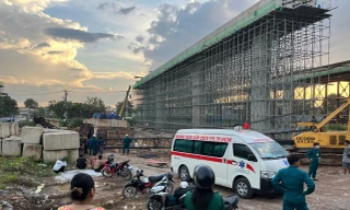 Tình hình sức khỏe của nạn nhân 25 tuổi trong vụ sập cần cẩu ở công trường Vành đai 3