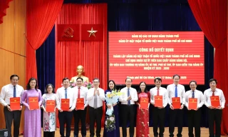 Chỉ định nhân sự chủ chốt Đảng bộ MTTQ Việt Nam TPHCM