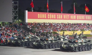 Toàn cảnh tổng hợp luyện diễu binh diễu hành lần 2 tại Quảng trường Ba Đình 