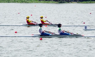 Khai mạc giải đua thuyền Rowing vô địch châu Á tại Hải Phòng