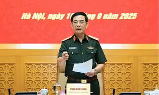 Đại tướng Phan Văn Giang chủ trì Hội nghị Thường vụ Quân ủy Trung ương 