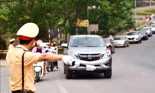 Chi tiết phương án phân luồng giao thông dịp Giỗ Tổ Hùng Vương năm 2026