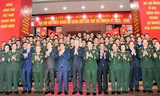 Tổng Bí thư Tô Lâm dự, chỉ đạo Đại hội đại biểu Đảng bộ Quân đội lần thứ XII