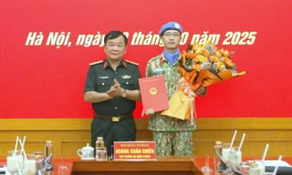 Chủ tịch nước cử Thiếu tá Lê Vinh Hoàng tới Phái bộ UNMISS