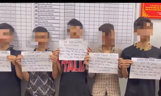 Triệu tập 14 thiếu niên chặn xe, hành hung người đi đường ở TPHCM