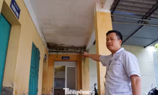 Bệnh viện phổi Hải Phòng xuống cấp nghiêm trọng 