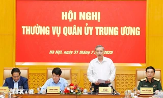 Tổng Bí thư Tô Lâm chủ trì Hội nghị Thường vụ Quân ủy Trung ương 