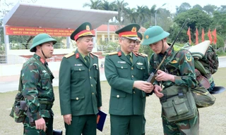 Quân khu 3 kiểm tra báo động sẵn sàng chiến đấu