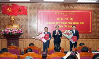 Lai Châu có 2 tân Phó Bí thư Tỉnh ủy