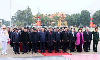 Lãnh đạo Đảng, Nhà nước vào Lăng viếng Chủ tịch Hồ Chí Minh
