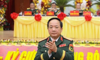 Đại tướng Trịnh Văn Quyết dự Đại hội Đảng bộ Quân khu 7
