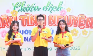 Chàng trai vàng SEA Games 33 lan tỏa tinh thần tình nguyện ngày xuân