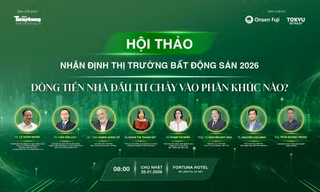 Hội thảo 'Nhận định thị trường BĐS 2026: Dòng tiền nhà đầu tư chảy vào phân khúc nào'?