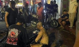 Hiện trường vụ hỏa hoạn.