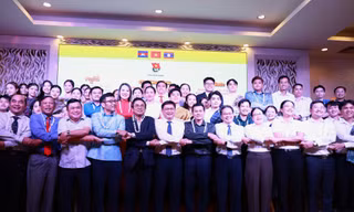 Lãnh đạo TPHCM chúc Tết cổ truyền sinh viên Lào, Campuchia