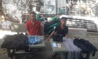 Bắt 2 đối tượng dùng dao khống chế phụ nữ, cướp tài sản giữa đêm khuya