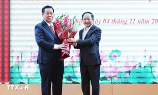 Hội nghị bàn giao công tác Trưởng Ban Tuyên giáo và Dân vận Trung ương