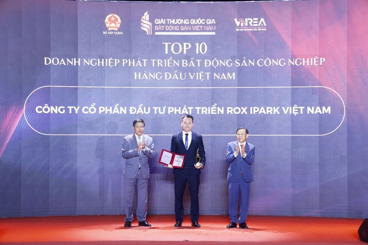 ROX iPark giành cú đúp tại Giải thưởng quốc gia Bất động sản Việt Nam