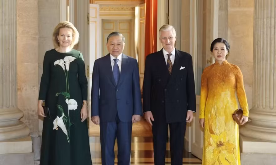 Tổng Bí thư, Chủ tịch nước Tô Lâm hội kiến Nhà vua Vương quốc Bỉ Philippe 