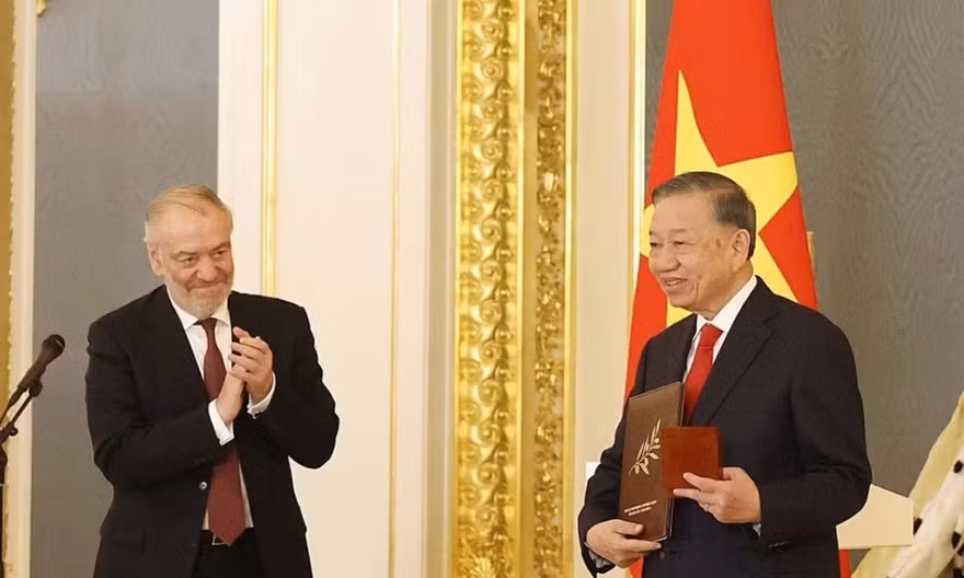 Tổng Bí thư, Chủ tịch nước Tô Lâm nhận Giải thưởng Hòa bình Lev Tolstoy