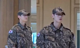 Dù đang phục vụ trong quân đội nhưng Cha Eun Woo vẫn 'phủ sóng'