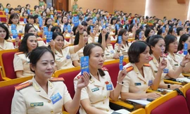 Phụ nữ Công an TP Hà Nội đẩy mạnh ứng dụng công nghệ, chuyển đổi số trong hoạt động công tác