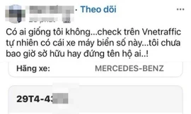 Người lên mạng than ‘bỗng dưng’ sở hữu thêm xe trên VNetraffic xoá bài viết sau khi CSGT tra hồ sơ gốc