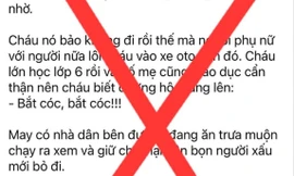 Công an Hà Nội bác tin đồn bắt cóc trẻ em ở phường Hà Đông