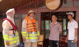 CSGT đường thuỷ chủ động ứng phó với bão số 10