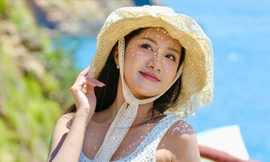 Hà Trúc Linh, Phạm Thùy Dương và Phương Linh giữa tuyệt tác của thiên nhiên 