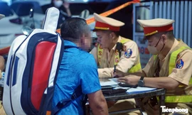 Phát hiện hơn 2.000 tài xế vi phạm nồng độ cồn trong 1 buổi tối