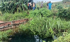 Người dân tá hỏa phát hiện thi thể người đàn ông ở dưới giếng