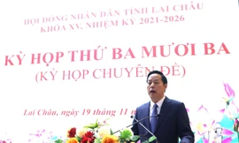 Ông Hà Quang Trung được bầu làm Chủ tịch UBND tỉnh Lai Châu