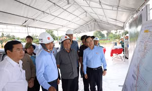 Lý do đường Hồ Chí Minh đoạn An Giang - Cà Mau chậm tiến độ