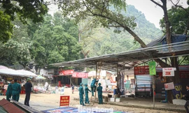 Ra quân giải tỏa công trình vi phạm, hướng tới lễ hội Chùa Hương văn minh, giữ trọn bản sắc