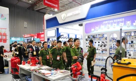 Bộ Công an mở triển lãm quốc tế về kỹ thuật, phương tiện PCCC và CNCH lớn nhất từ trước đến nay