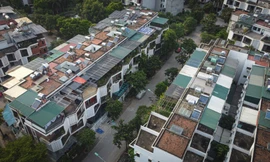 Khu biệt thự, nhà liền kề bị cơi nới, 'đội' tôn như khu tập thể cũ ở Hà Nội