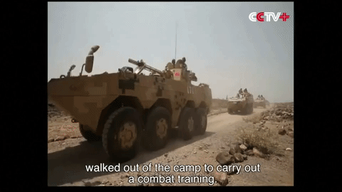 Trung Quốc lần đầu tổ chức tập trận bắn đạn thật tại căn cứ hải ngoại