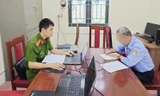 Công an làm việc với ông T.