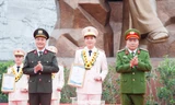 Bắc Ninh tuyên dương chiến sĩ Công an trẻ tiêu biểu. Ảnh: Nguyễn Thắng