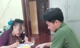 Công an làm việc chị H.