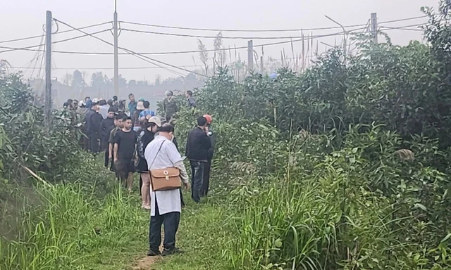 Hiện trường vụ việc.