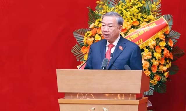 Phát biểu chỉ đạo của Tổng Bí thư Tô Lâm tại Đại hội Đảng bộ Công an Trung ương
