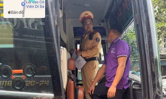 Chở quá 22 người, tài xế và chủ xe khách bị phạt 165 triệu đồng