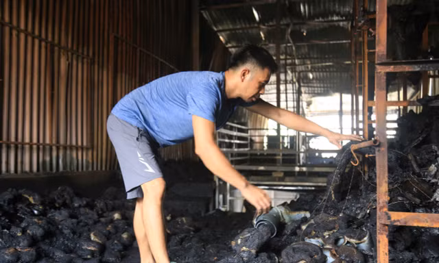 Bỏ của cứu người, vợ chồng trắng tay sau vụ cháy 4 nhà ở Lào Cai