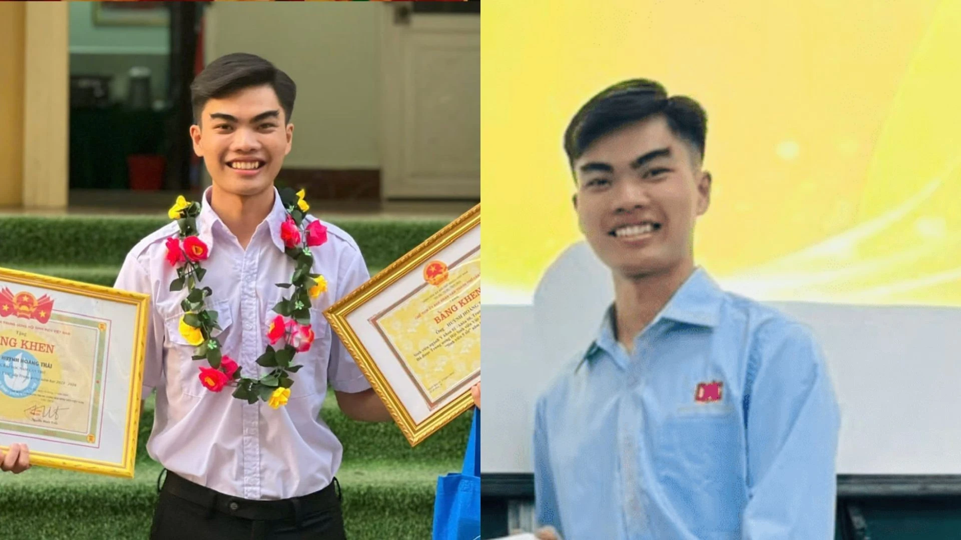 Sinh viên y khoa Huỳnh Hoàng Thái: Từ áo blouse trắng đến lời thề dưới cờ Đảng