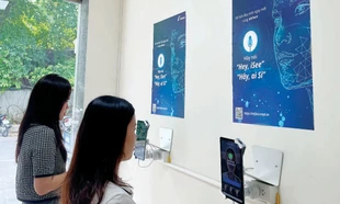 Ứng dụng trí tuệ nhân tạo nhận diện gương mặt FaceID do VNPT đang được ứng dụng tại nhiều cơ quan, doanh nghiệp